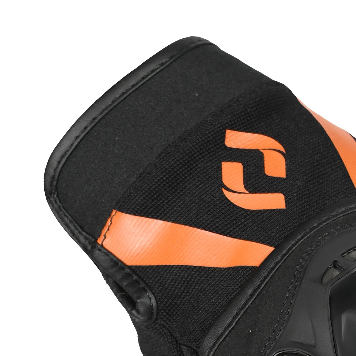 SHUA SHOT Motorcycle Textile Short Gloves Black Orange – 5 – Maximomoto PT