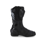 SHUA SUPER TECH Moto Couro Botas Preto Cinza - Imagem do lado direito de Boots