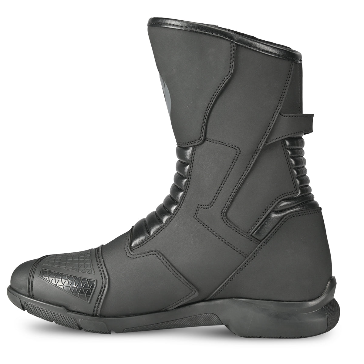 SHUA TOUR MASTER Moto Botas Preto  - Imagem do lado esquerdo de Boots