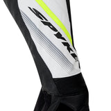 SPYKE ESTORIL 1PC FATOS DE MOTO PRETO BRANCO AMARELO FLUO
