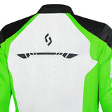 SHUA IMMORTAL Motorcycle Jacket Ice Green Black