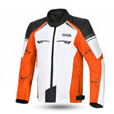 SHUA IMMORTAL Casacos De Moto Homem Textil Gelo Laranja Preto – Maximomoto PT