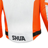 SHUA IMMORTAL Casacos De Moto Homem Textil Gelo Laranja Preto