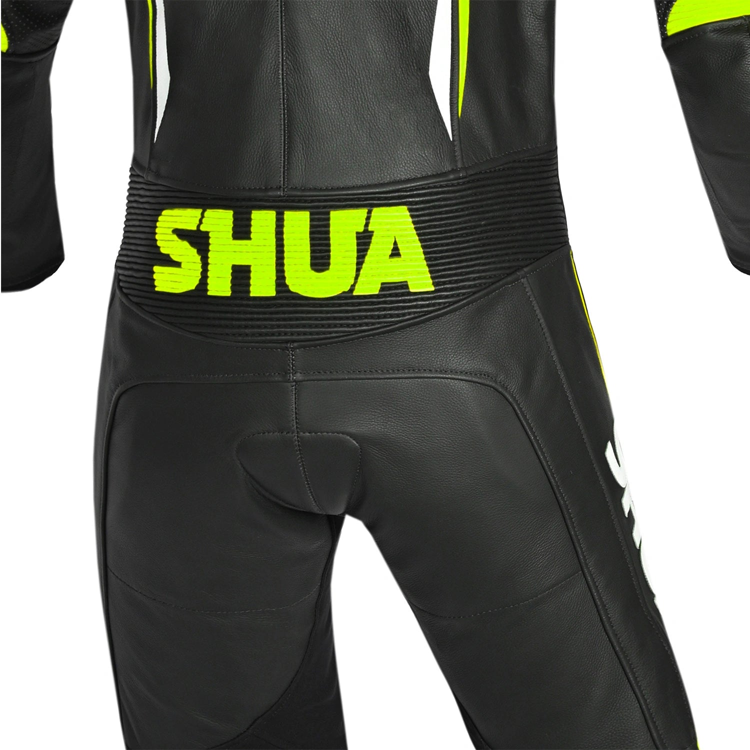 SHUA INFINITY 1 PC Motorcycle Men's Suits Black Fluorescent Yellow – 8 – Maximomoto PT