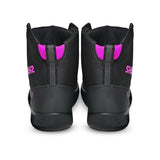 SHUA ODDIN Moto Urbano Senhora Botas Preto Fúcsia