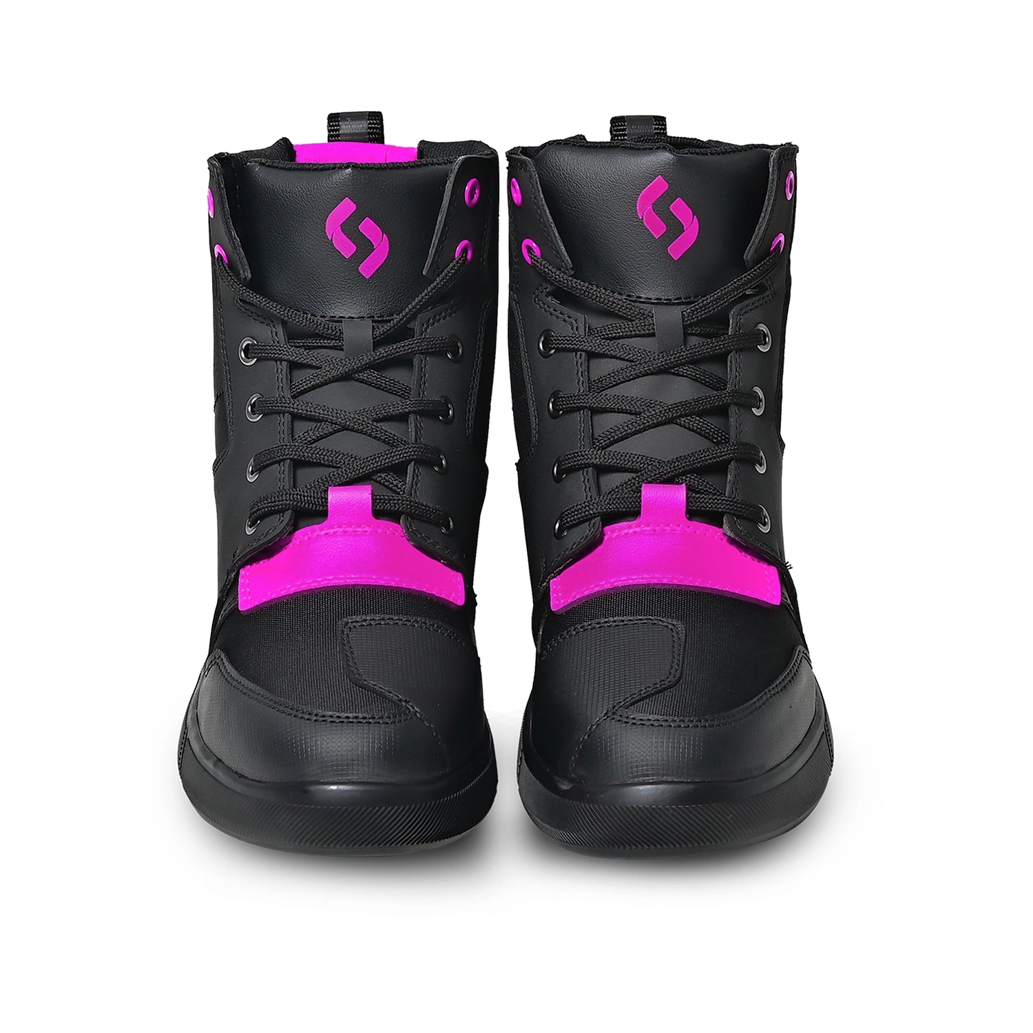 SHUA ODDIN Moto Urbano Senhora Botas Preto Fúcsia – 4 – Maximomoto PT