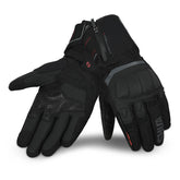 SHUA THERMAL THAW Luvas De Moto Preto Vermelho – Maximomoto PT