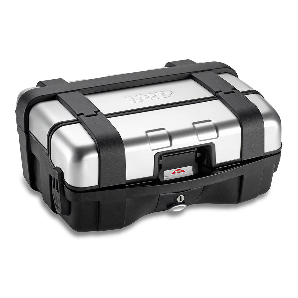 GIVI MK TRK33N TREKKER MALETA Acabado En Aluminio 33 L – 1 – Maximomoto PT
