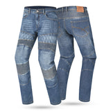 R-TECH CASTEL CE Approved AA jeans Moto Calças Azul