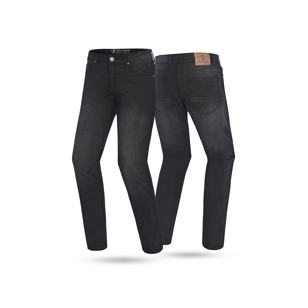 BELA RIO Vaquero CE Denim Jeans Moto Homem Calcas Azul