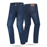 BELA STROKE (MXD-406) Jeans Moto Calcas Azul Sujo