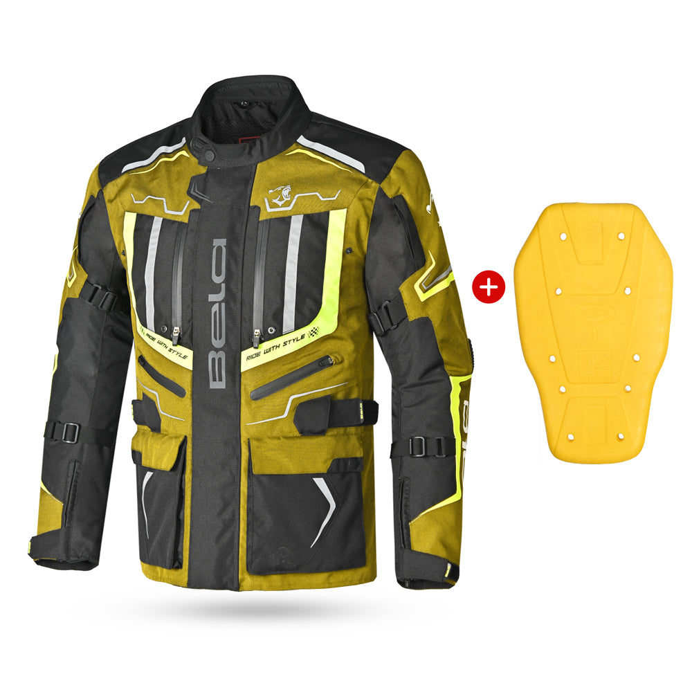 BELA WATSON Moto Têxtil Casaco