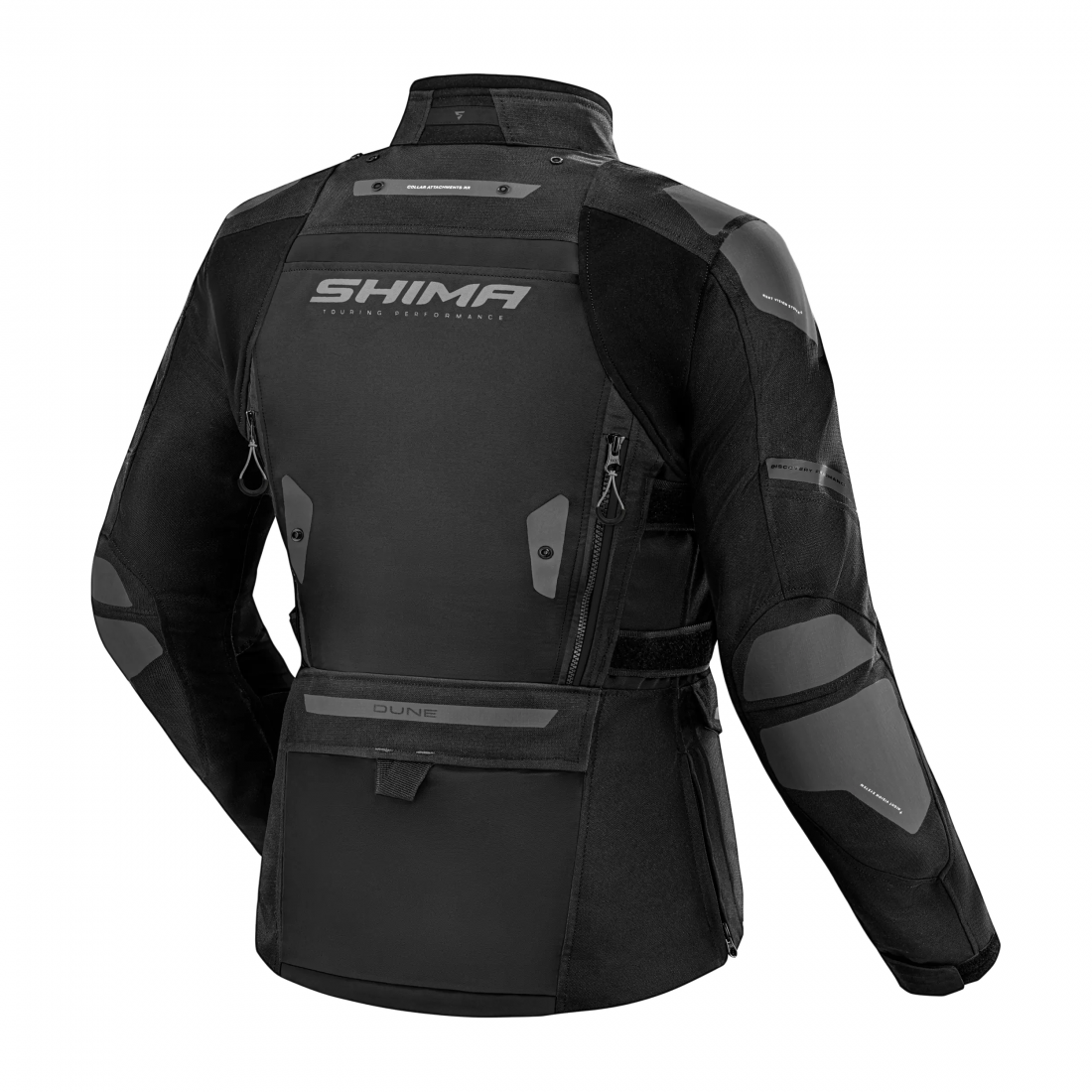 SHIMA DUNE SENHORA DE TRISMO MOTO CASACOS TEXTIL PRETO – 2 – Maximomoto PT