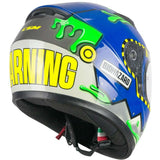 CGM 265R LUCKY BIO INFANTIL MOTO CAPACETE INTEGRAL