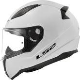 LS2 FF353 RAPID II Moto Integral Capacete Branco Sólido-06