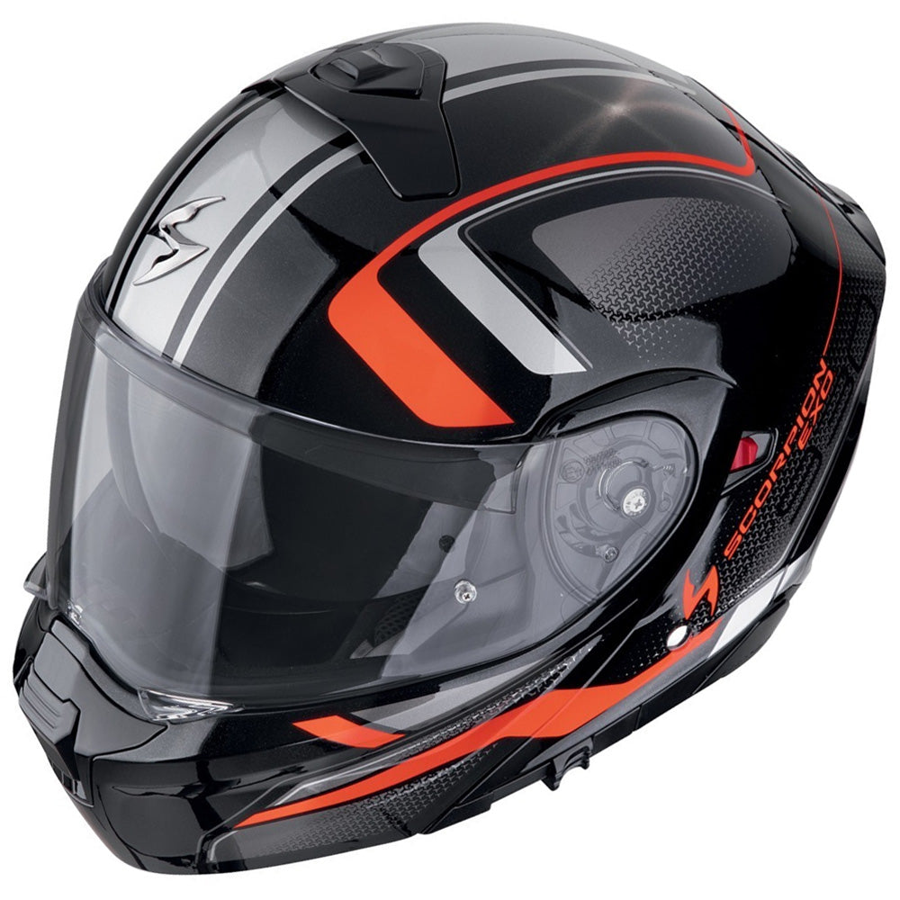 SCORPION EXO-930 EVO ARDENS CASCO MODULAR NEGRO METALIC RED – 3 – Maximomoto PT