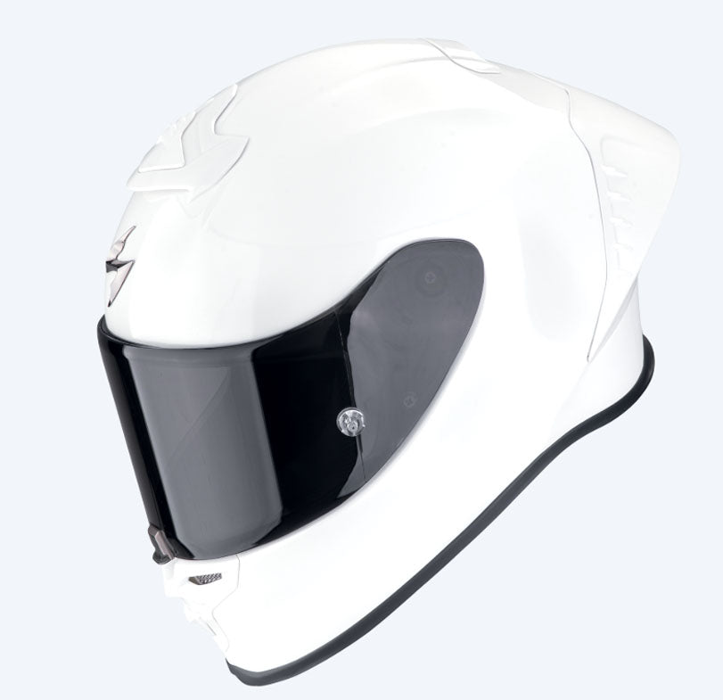 SCORPION EXO-R1 EVO AIR SOLID INTEGRAL CASCO Blanco Perla – 1 – Maximomoto PT