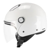 SKA-P 1LHA LUKE MONO Jet Casco Bianco – Maximomoto PT