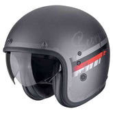 SCORPION BELFAST EVO ADONIS ABIERTO CASCO Plata mate-Rojo – Maximomoto PT