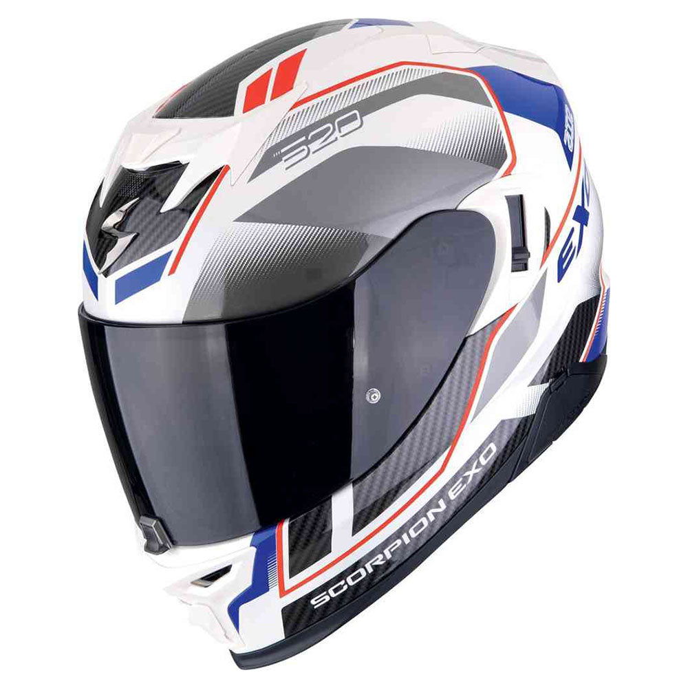 SCORPION EXO 520 AIR LENA MOTORCYCLE FULL-FACE HELMET WHITE BLUE – 1 – Maximomoto PT