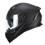 CGM 311A BLAST MONO Moto MOTO CAPACETE INTEGRAL PRETO FOSCO ECE 22.06