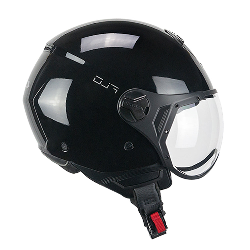 CGM 167A FLO MONO Scooter Open Face Jet Casco Black – 2 – Maximomoto PT