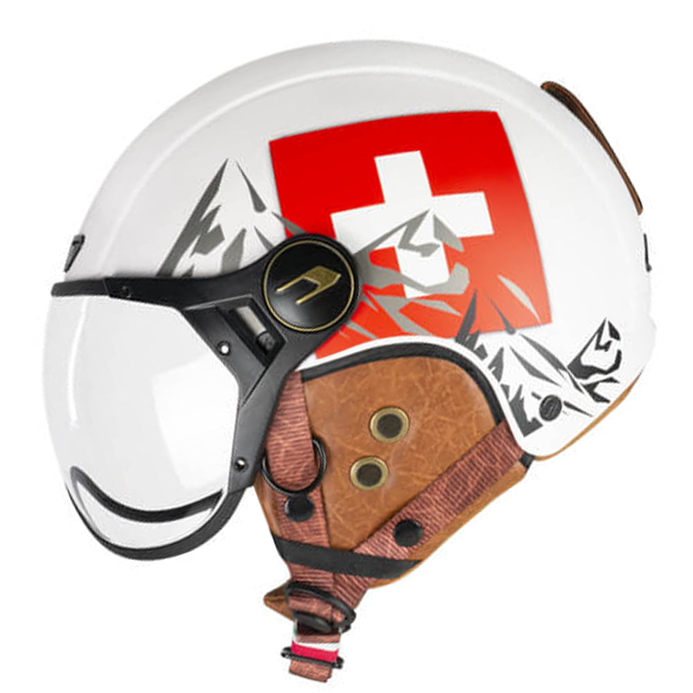 CGM 801C JET EBI SVIZZERA Open Casco White Red Opaco – 2 – Maximomoto PT