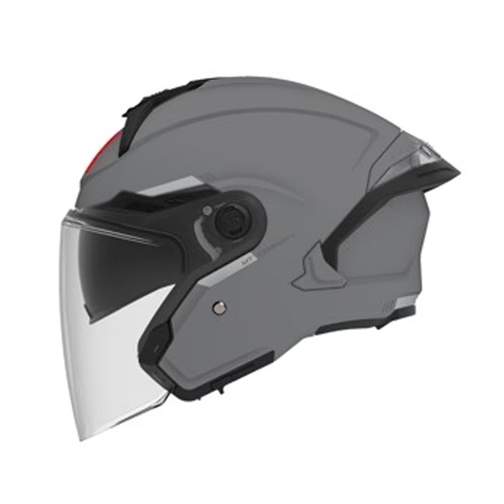 MT COSMO SV SOLID A2 Open Casco For Urban Motorcycle Gris Brillo – 1 – Maximomoto PT