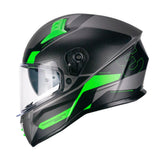 CGM 333G ONYX SPORT Integral Moto Casco Gris Verde Fluo Mate – Maximomoto PT