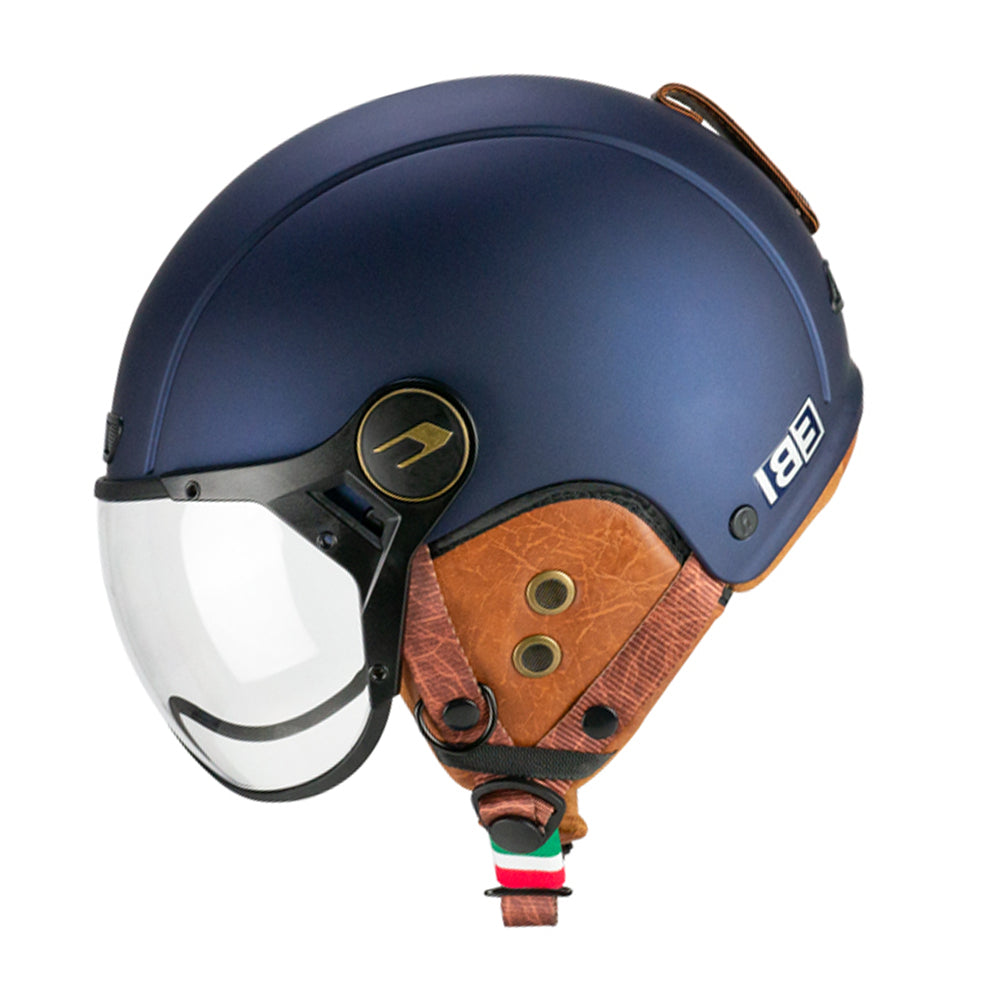 CGM 801V JET EBI VINTAGE Open Satin Blue Helmet – 2 – Maximomoto PT