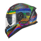 CGM 311X BLAST SKULL MOTO CAPACETE INTEGRAL ECE 22.06