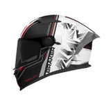 MT Braker SV Charm A1 Casco Integral Deportivo Para Moto Mate