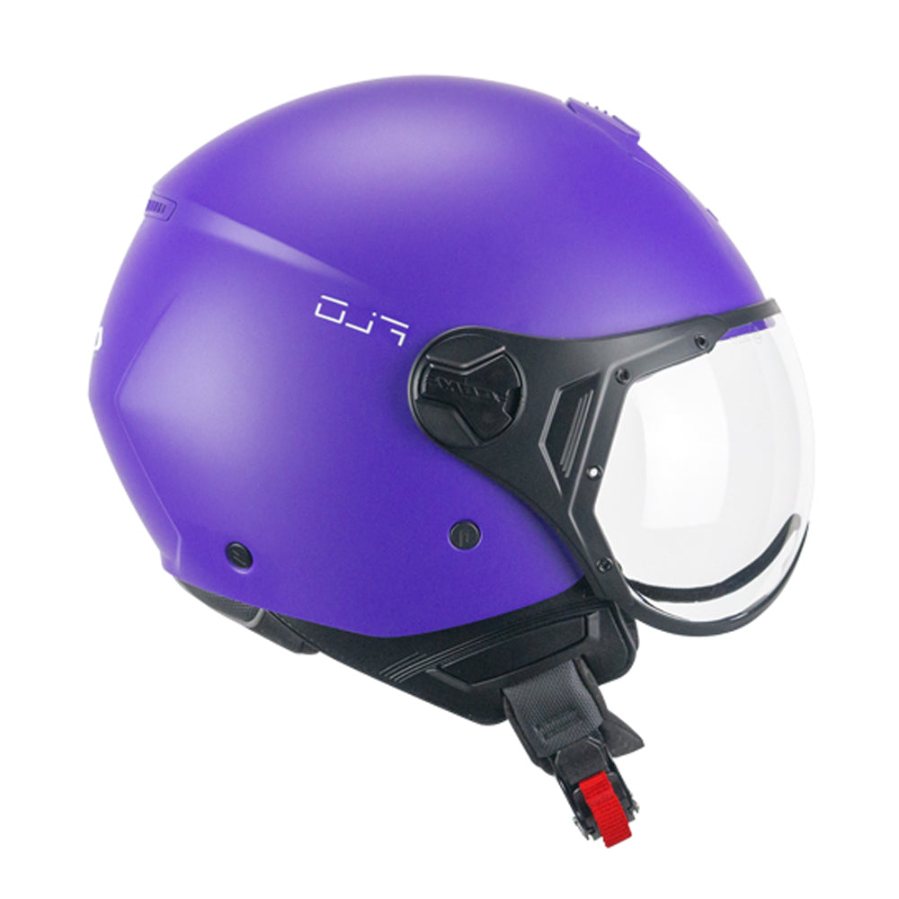CGM 167A FLO MONO Scooter Jet Casco Morado Mate – 2 – Maximomoto PT