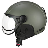 CGM 801A EBI MONO Abierto Casco Verde Mate – Maximomoto PT