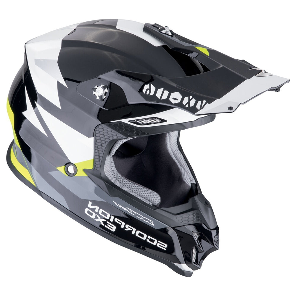 SCORPION VX-16 EVO AIR ROD Enduro Motorcycle Black Casco Amarillo – 2 – Maximomoto PT