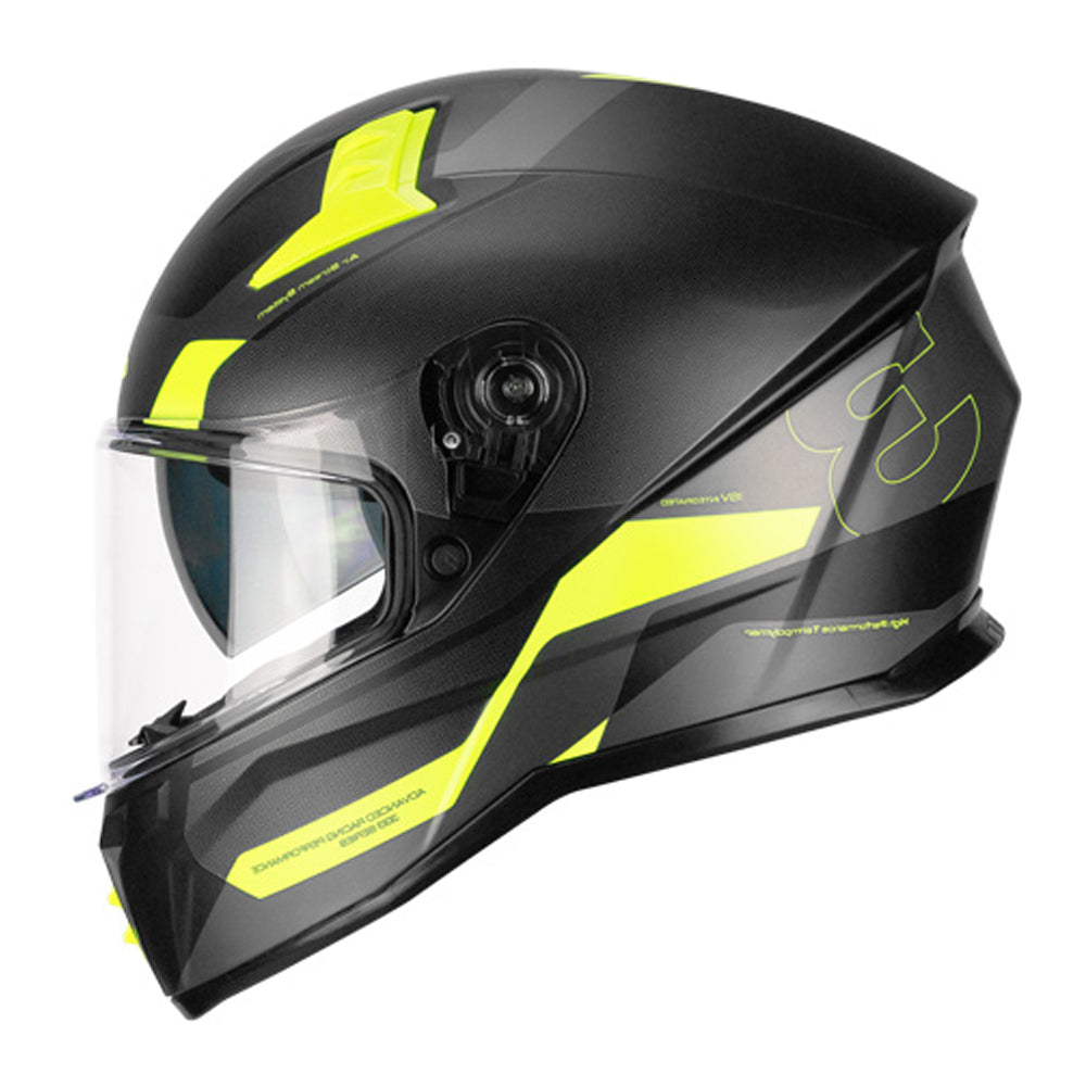 CGM 333G ONYX SPORT Integral Moto Casco Preto amarelo Fluo Mate – 1 – Maximomoto PT