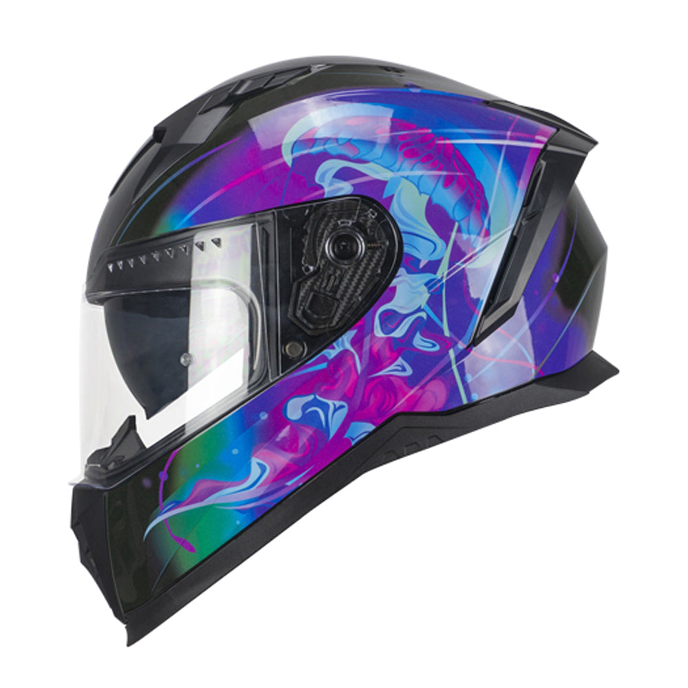 CGM 311S BLAST JELLY Integral Moto Casco Negro Púrpura – 1 – Maximomoto PT