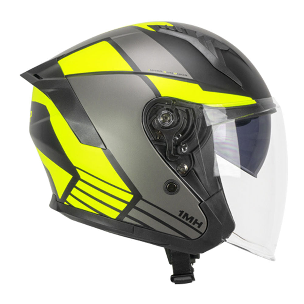 SKA-P 1MHG JEDI SPORT JET CASCO Negro Amarillo Fluorescente Mate – 1 – Maximomoto PT