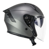 SKA-P 1MHA JEDI MONO Jet Casco Antracite satinato – Maximomoto PT