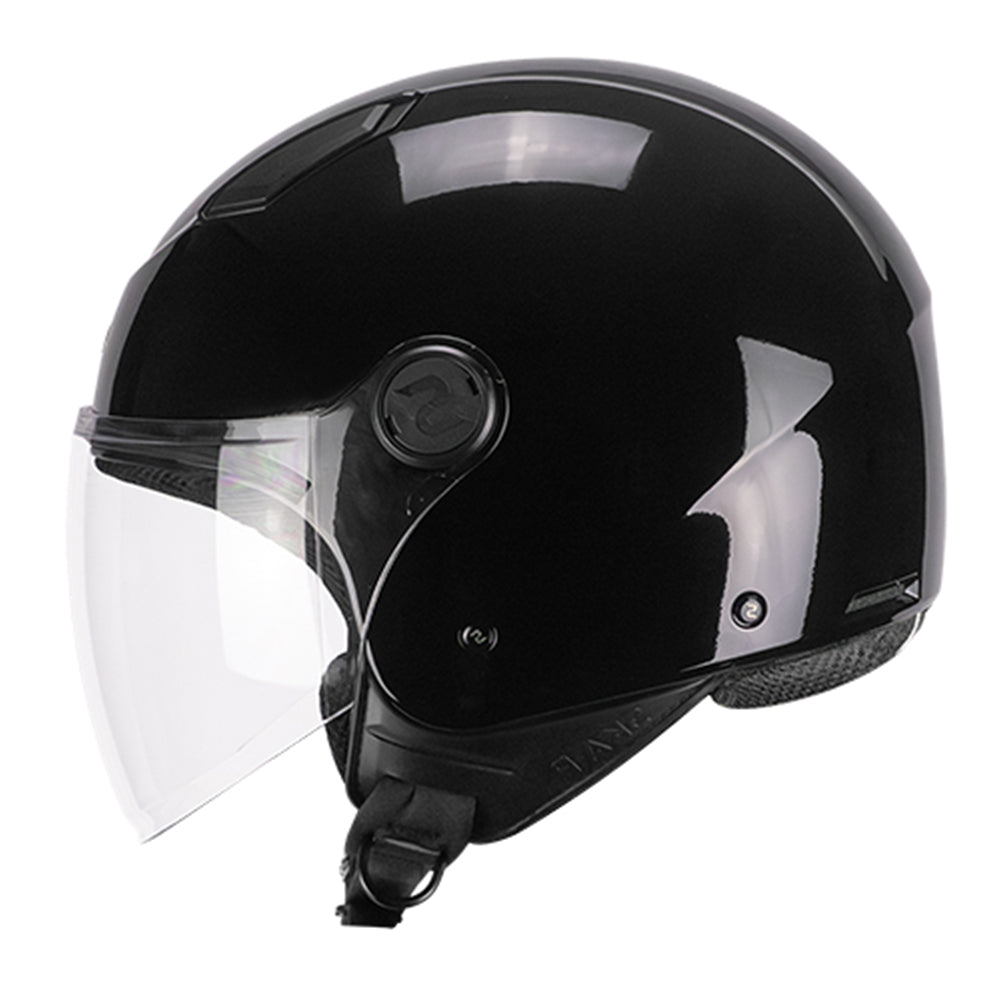 SKA-P 1LHA LUKE MONO JET CASCO Nero – 1 – Maximomoto PT