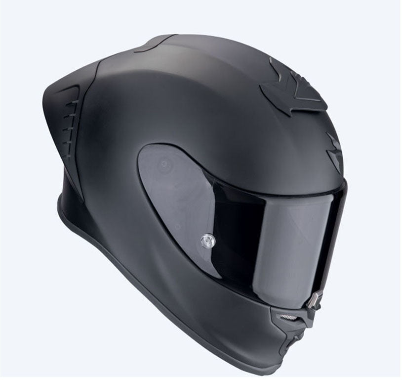 SCORPION EXO-R1 EVO AIR SOLID Integral Casco Negro Mate – 2 – Maximomoto PT