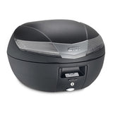 GIVI MK V40 Maleta Para Moto Negra Con Reflectores Ahumados De 40 L