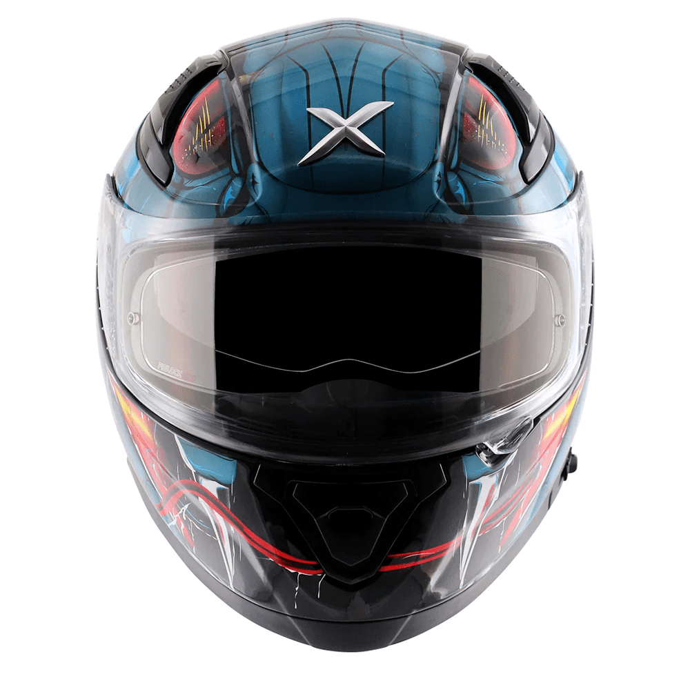 AXOR APEX VENOMOUS DV Moto Integral Capacete Preto Azul – 4 – Maximomoto PT