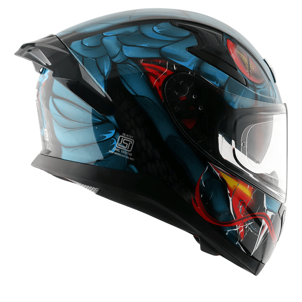 AXOR APEX VENOMOUS DV Moto Integral Capacete Preto Azul – 7 – Maximomoto PT