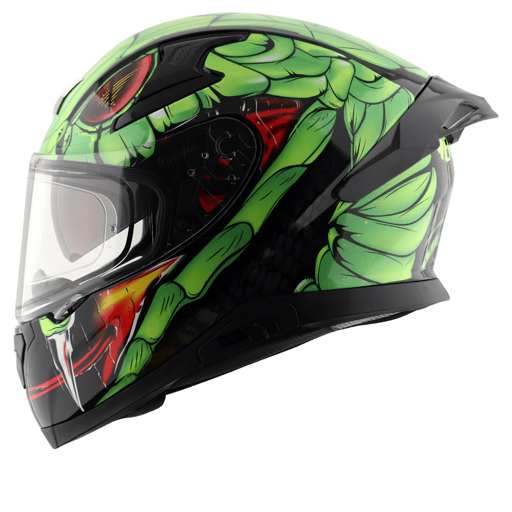 AXOR APEX VENOMOUS DV FULL-FACE MOTORCYCLE HELMET BLACK_GREEN – 4 – Maximomoto PT