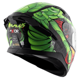 AXOR APEX VENOMOUS DV FULL-FACE MOTORCYCLE HELMET BLACK_GREEN