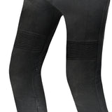 R-TECH VALENCIA Jeans De Moto Senhora Preto Spray