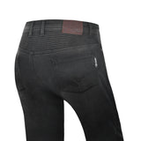 R-TECH VALENCIA Jeans De Moto Senhora Preto Spray