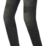 R-TECH VALENCIA Jeans De Moto Senhora Preto Caqui Tint Spray