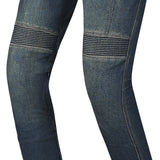R-TECH VALENCIA Jeans De Moto Senhora Azul Vintage Spray